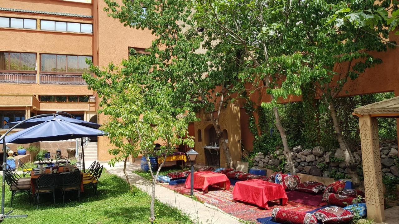 Hotel Restaurant Les Etoiles Du Toubkal Imlil  Kültér fotó
