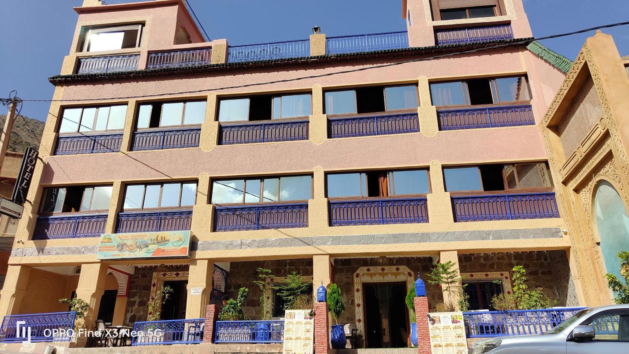 Hotel Restaurant Les Etoiles Du Toubkal Imlil  Kültér fotó